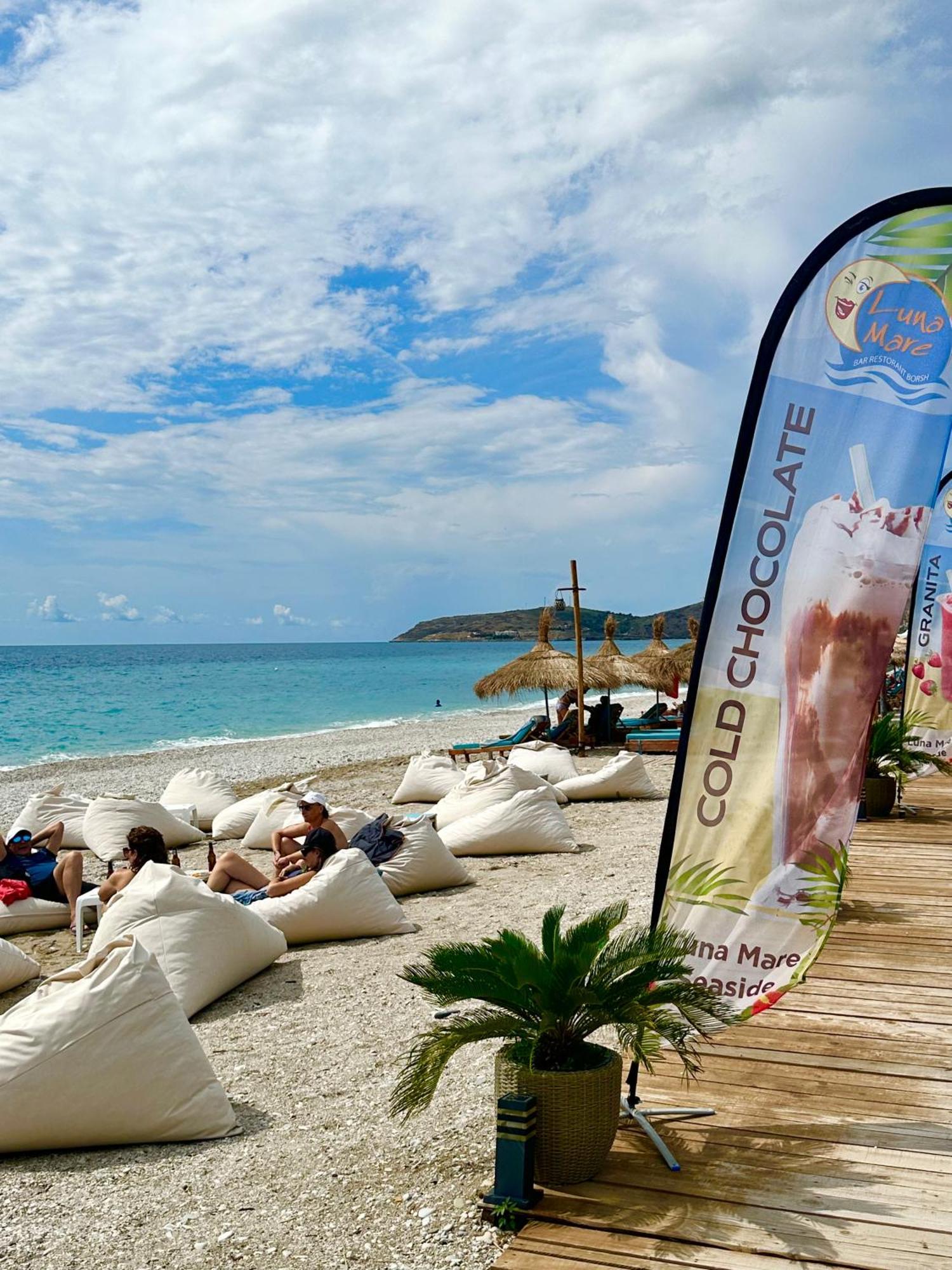 Luna Mare Seaside Suites Borsh Exterior foto